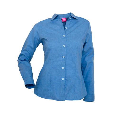 CAMISA BBO PREMIUM DAMA MANGA LARGA - Vista 4